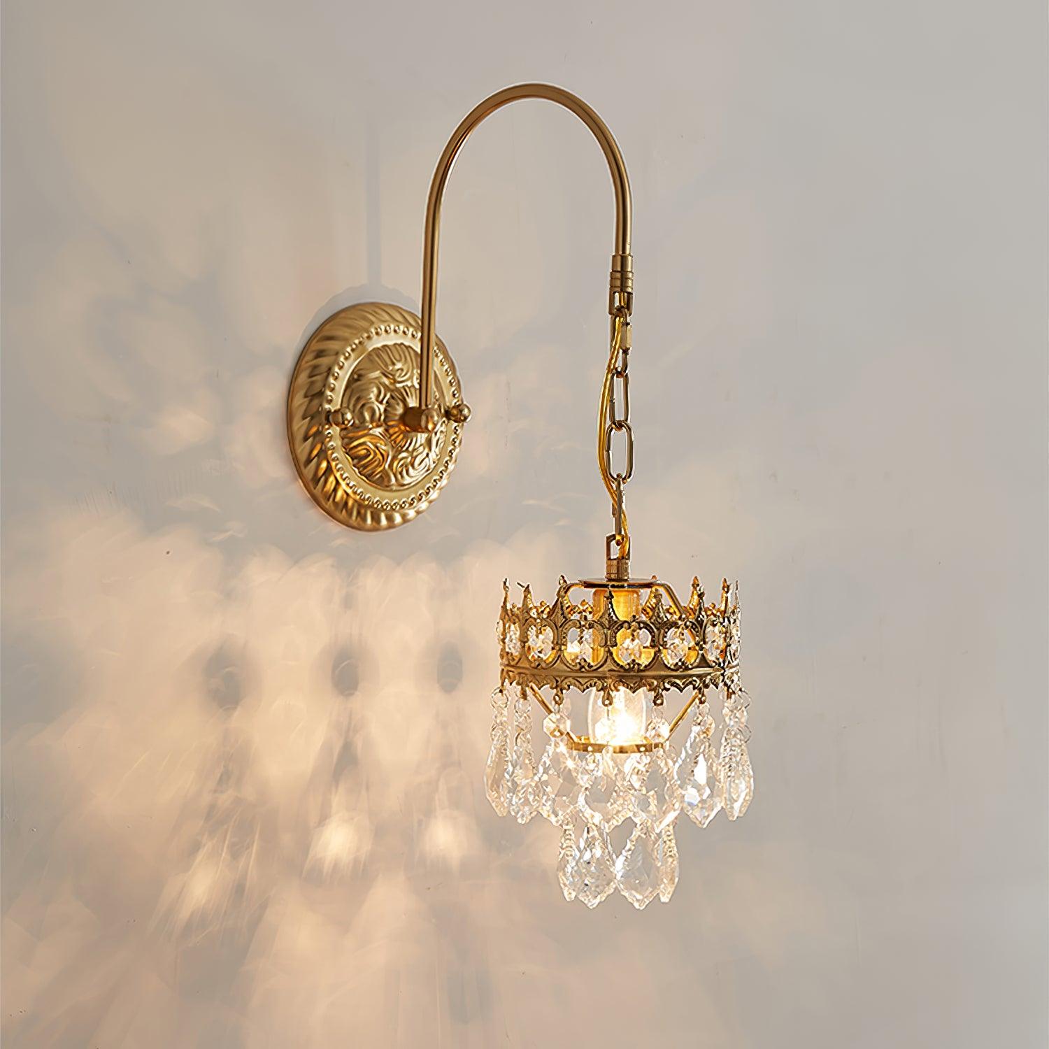 Ivmarila Applique Murale Art Nordique Couronne en Cristal - Neutralighting
