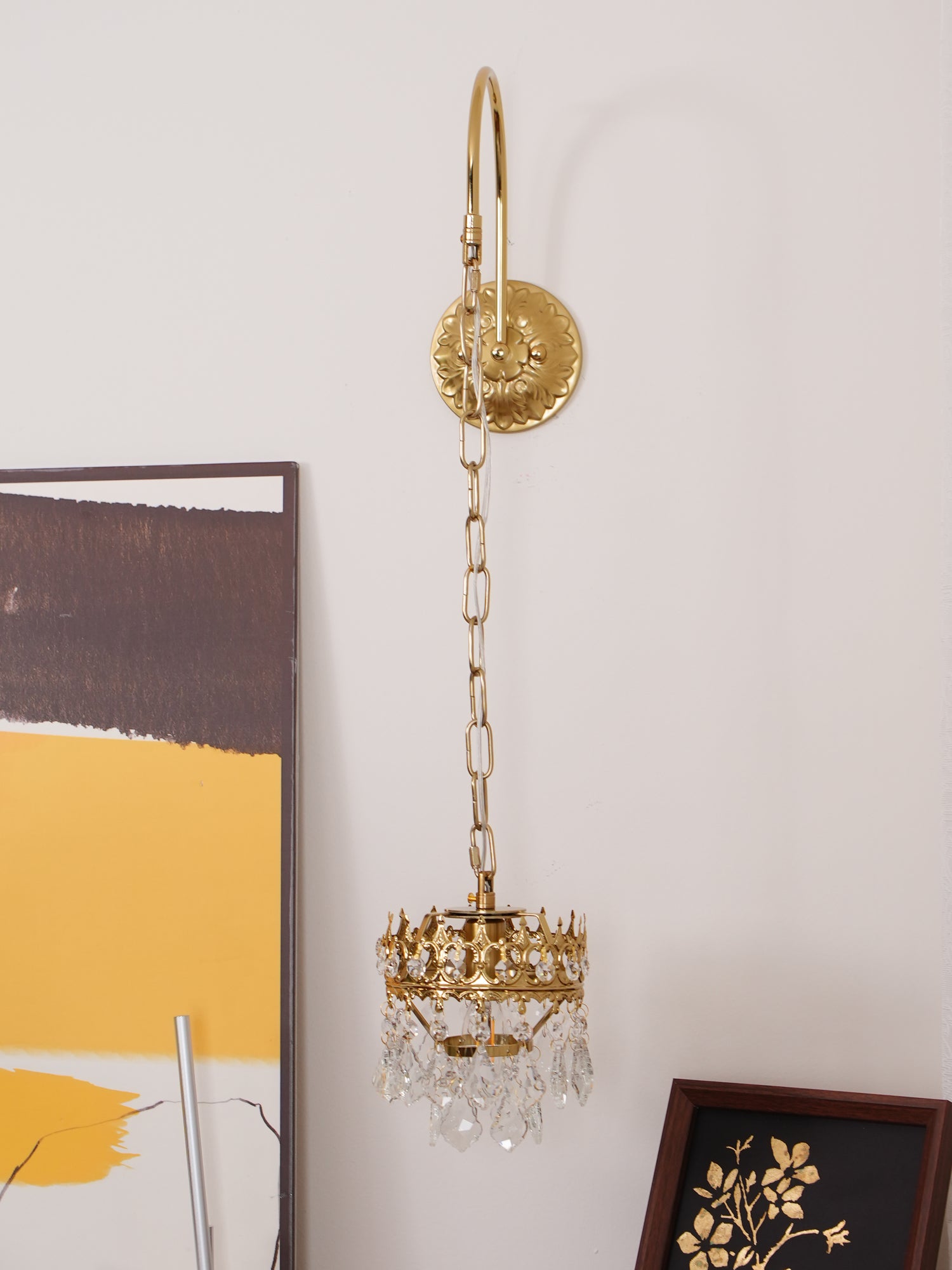 Ivmarila Applique Murale Art Nordique Couronne en Cristal - Neutralighting