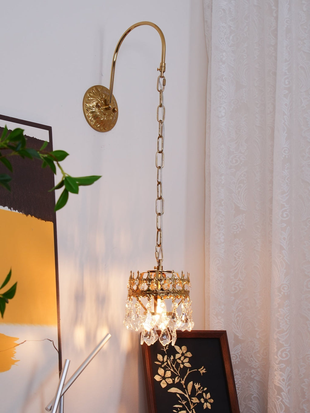 Ivmarila Applique Murale Art Nordique Couronne en Cristal - Neutralighting