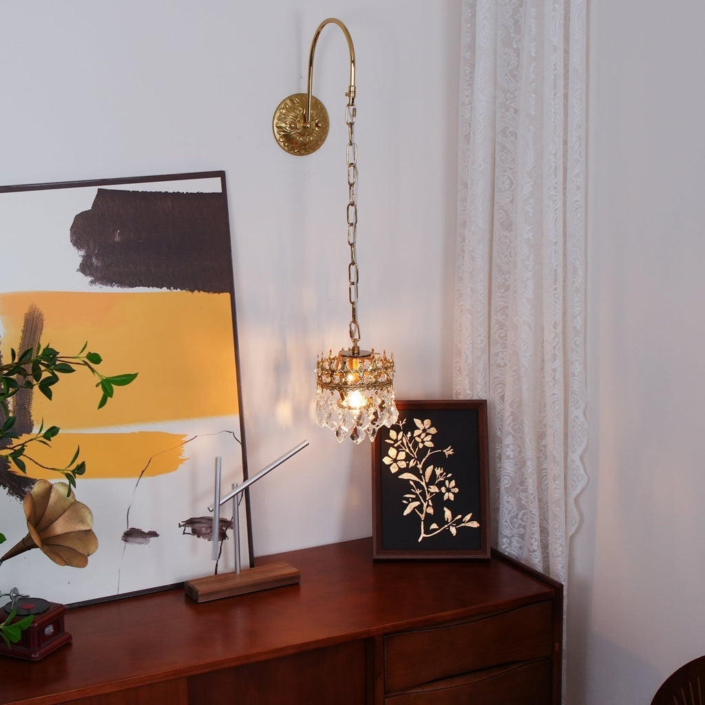 Ivmarila Applique Murale Art Nordique Couronne en Cristal - Neutralighting
