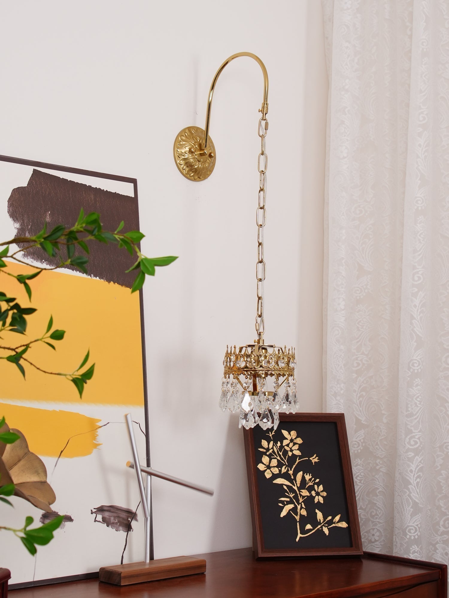 Ivmarila Applique Murale Art Nordique Couronne en Cristal - Neutralighting