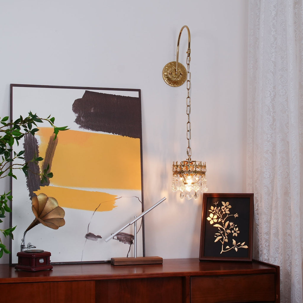 Ivmarila Applique Murale Art Nordique Couronne en Cristal - Neutralighting