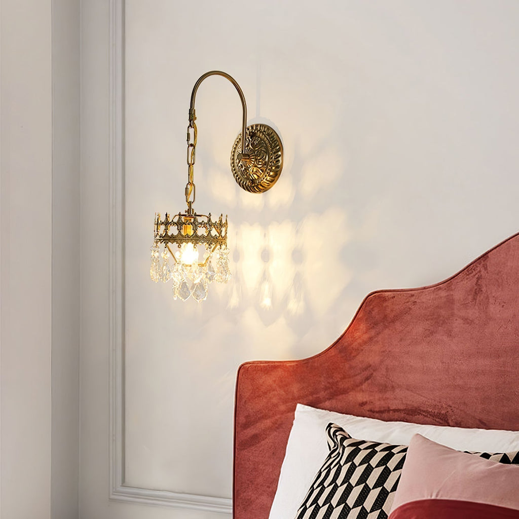 Ivmarila Applique Murale Art Nordique Couronne en Cristal - Neutralighting