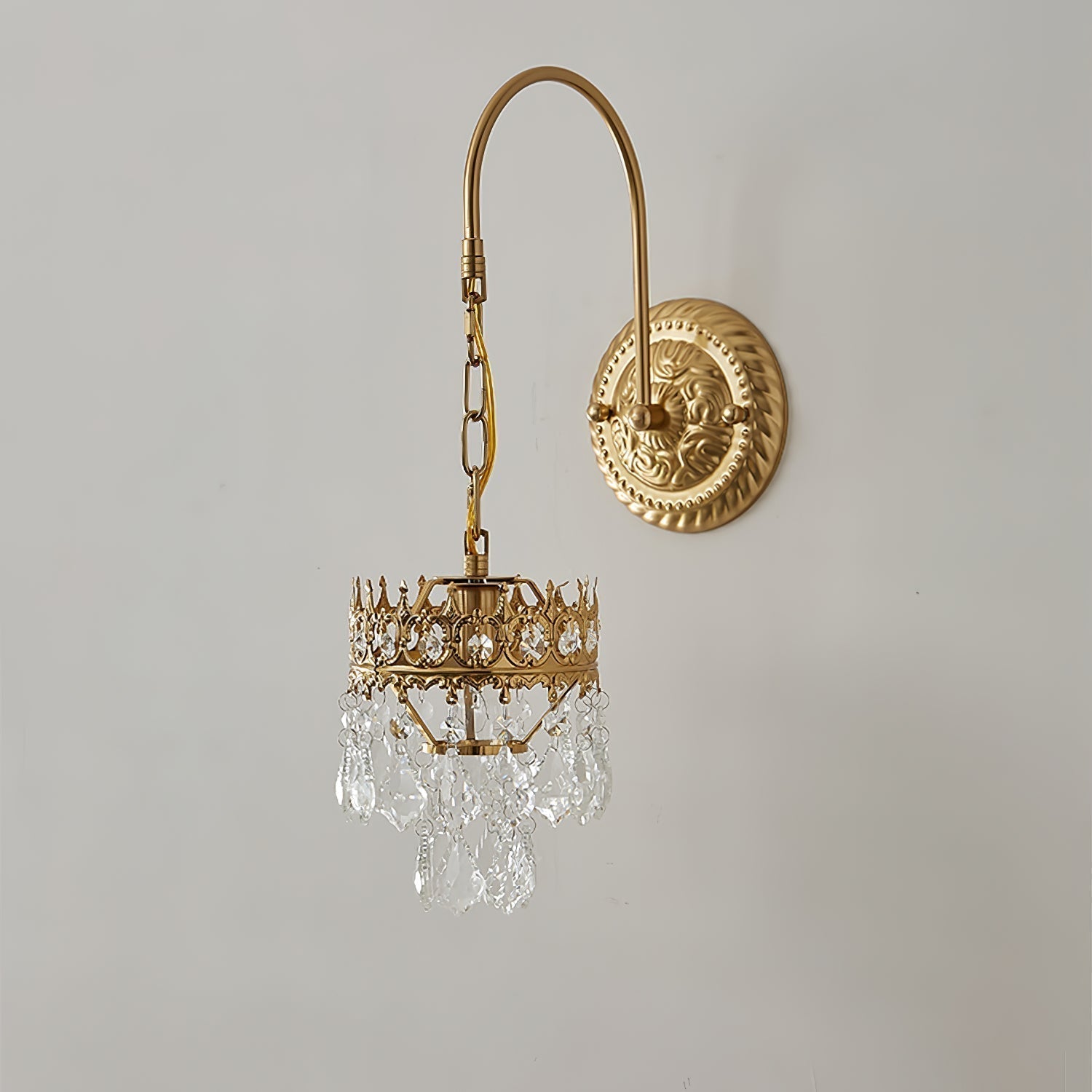 Ivmarila Applique Murale Art Nordique Couronne en Cristal - Neutralighting