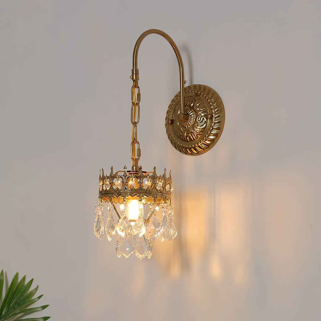 Ivmarila Applique Murale Art Nordique Couronne en Cristal - Neutralighting