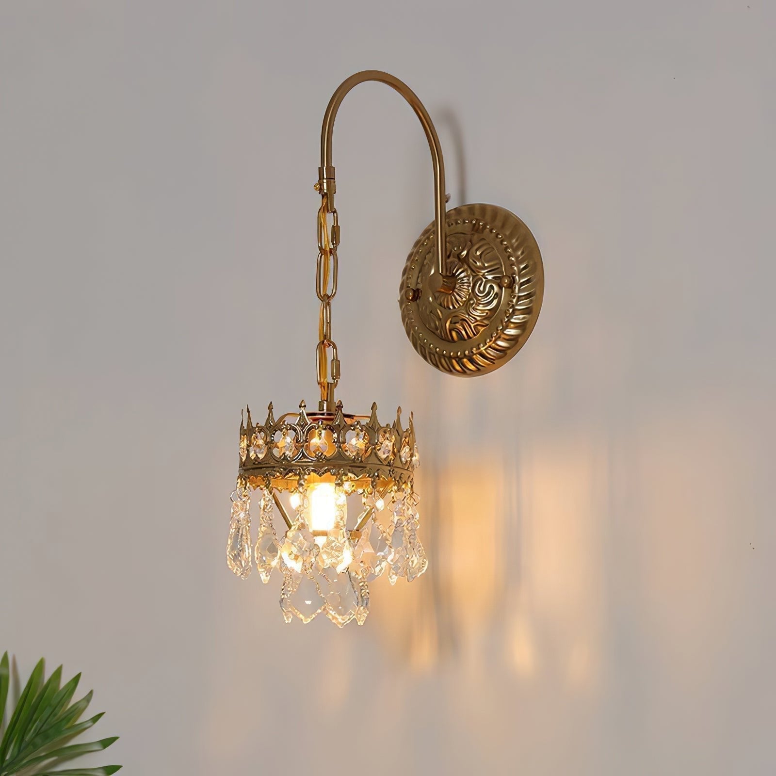Ivmarila Applique Murale Art Nordique Couronne en Cristal - Neutralighting