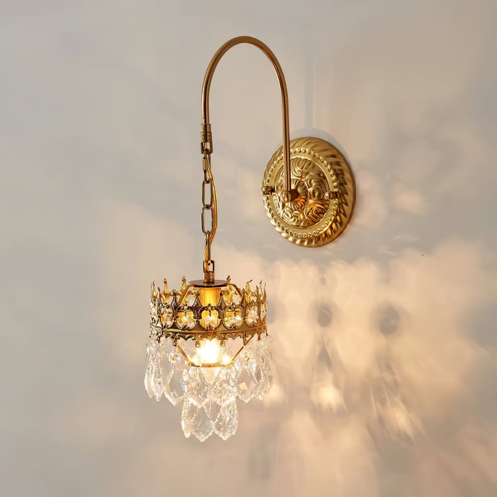 Ivmarila Applique Murale Art Nordique Couronne en Cristal - Neutralighting