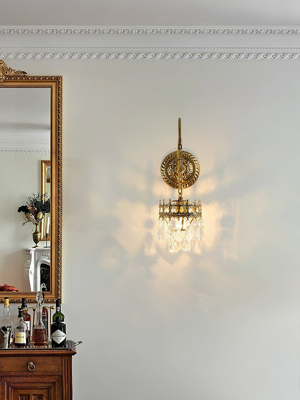 Ivmarila Applique Murale Art Nordique Couronne en Cristal - Neutralighting