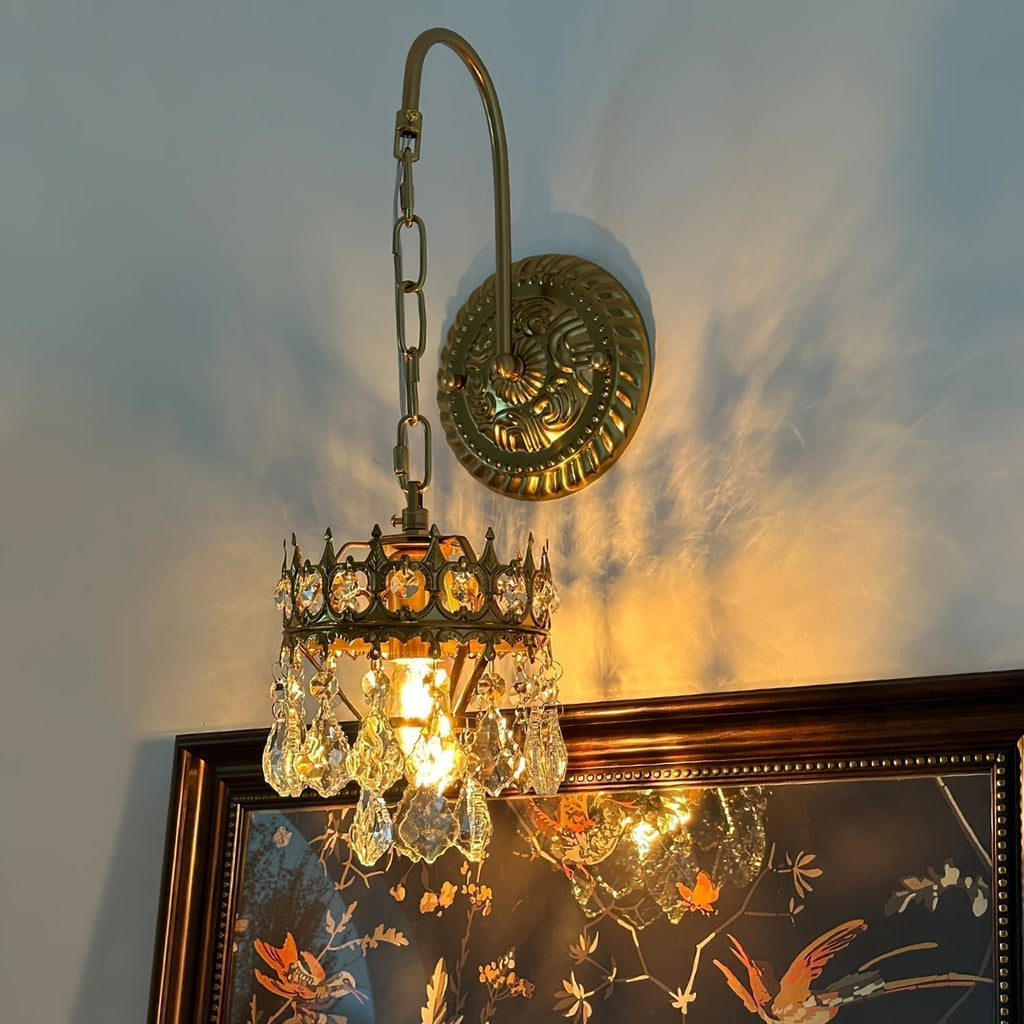 Ivmarila Applique Murale Art Nordique Couronne en Cristal - Neutralighting