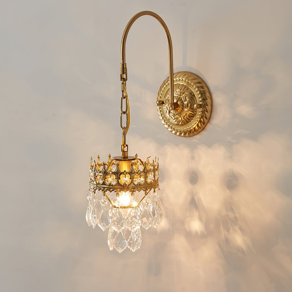 Ivmarila Applique Murale Art Nordique Couronne en Cristal - Neutralighting