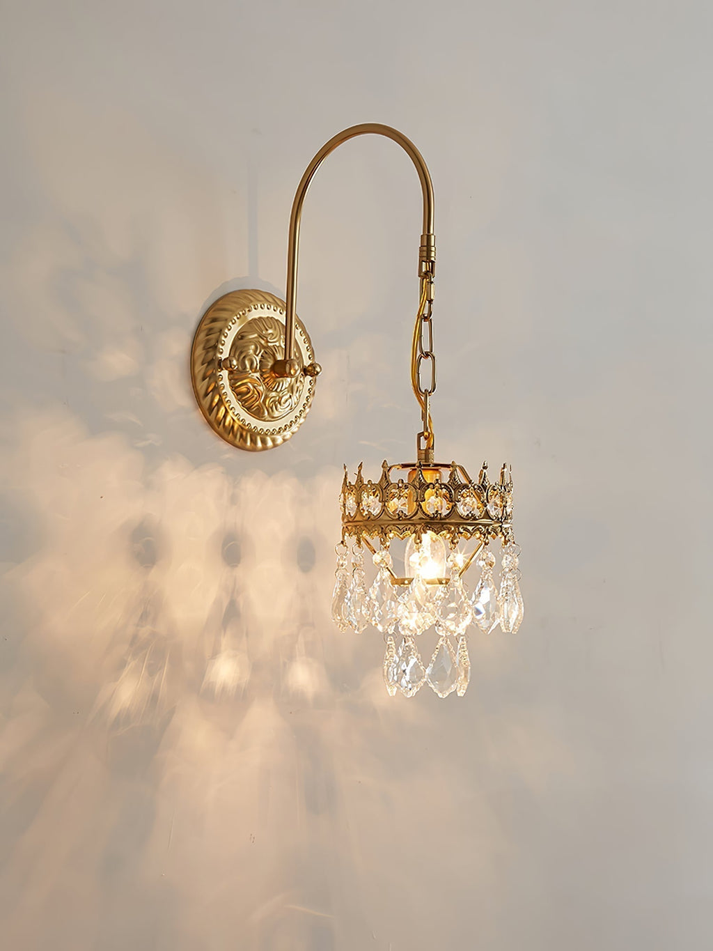 Ivmarila Applique Murale Art Nordique Couronne en Cristal - Neutralighting