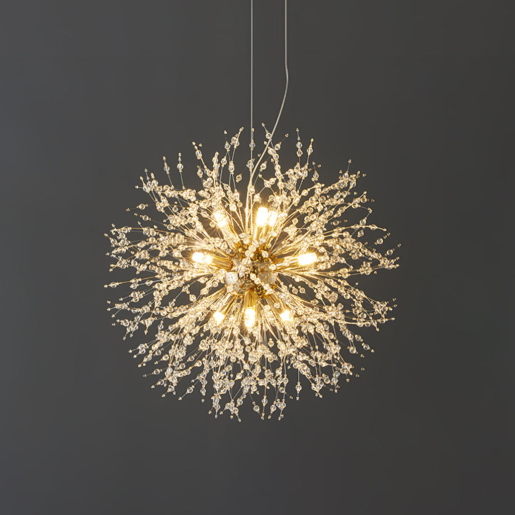 Lustra Chandelier Cristal Pissenlit avec Cristaux - Neutralighting