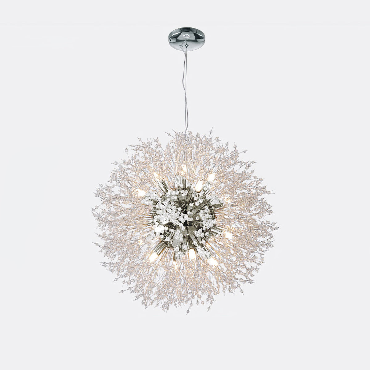 Lustra Chandelier Cristal Pissenlit avec Cristaux - Neutralighting
