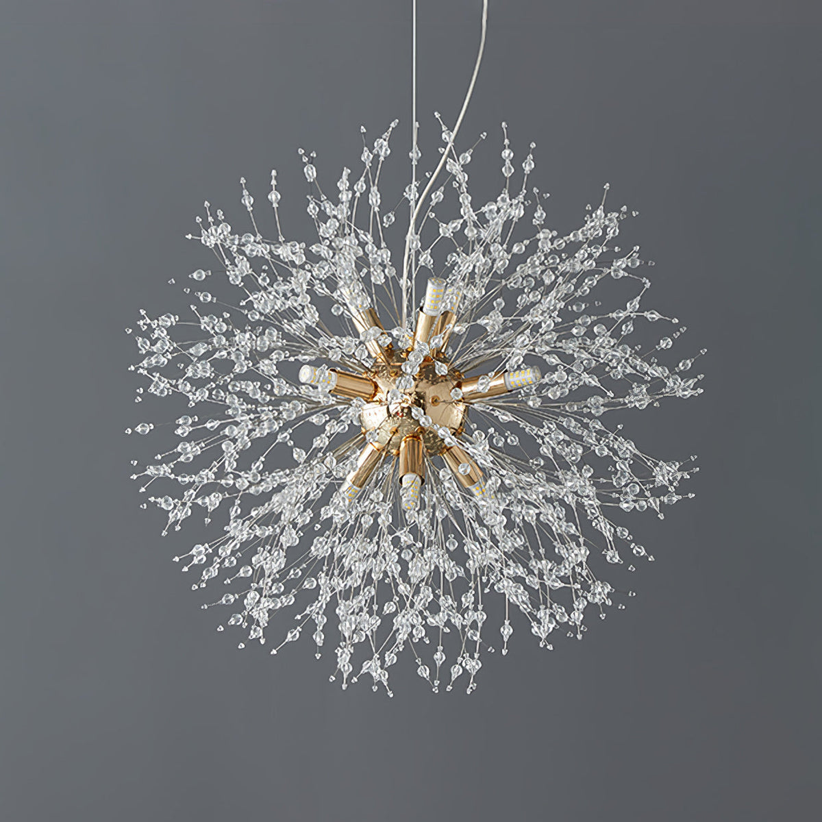 Lustra Chandelier Cristal Pissenlit avec Cristaux - Neutralighting
