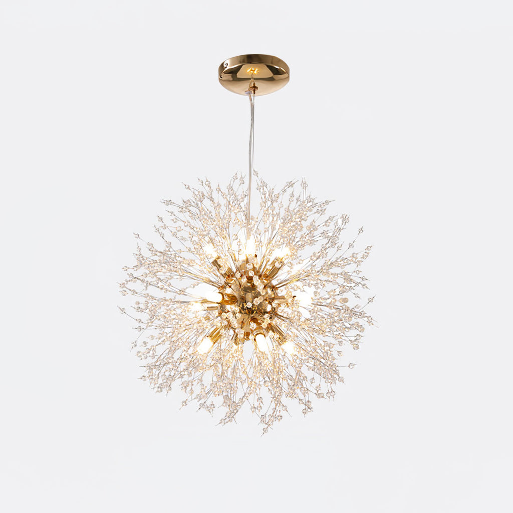 Lustra Chandelier Cristal Pissenlit avec Cristaux - Neutralighting
