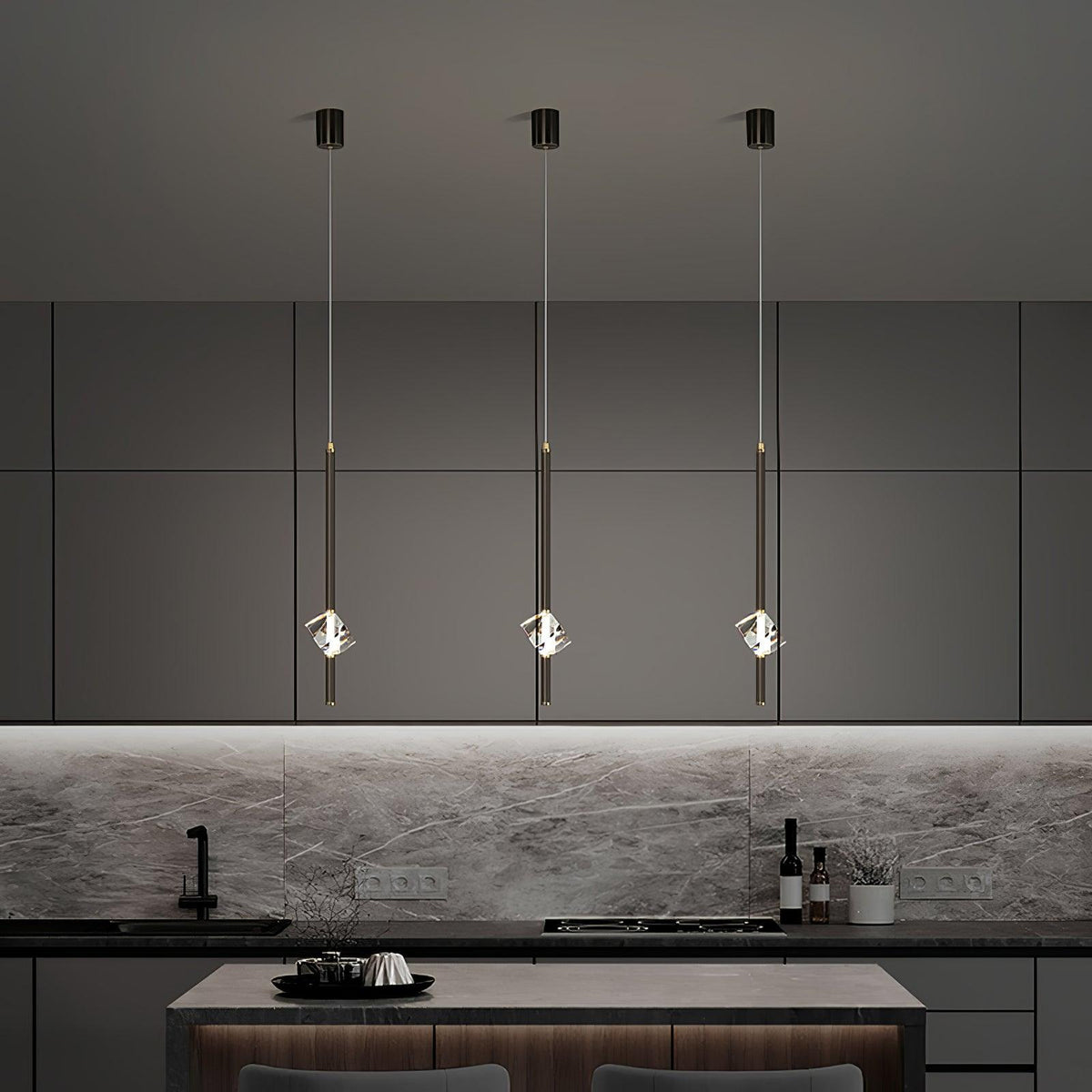 Prism Lustre Suspendu LED En Cristal - Neutralighting
