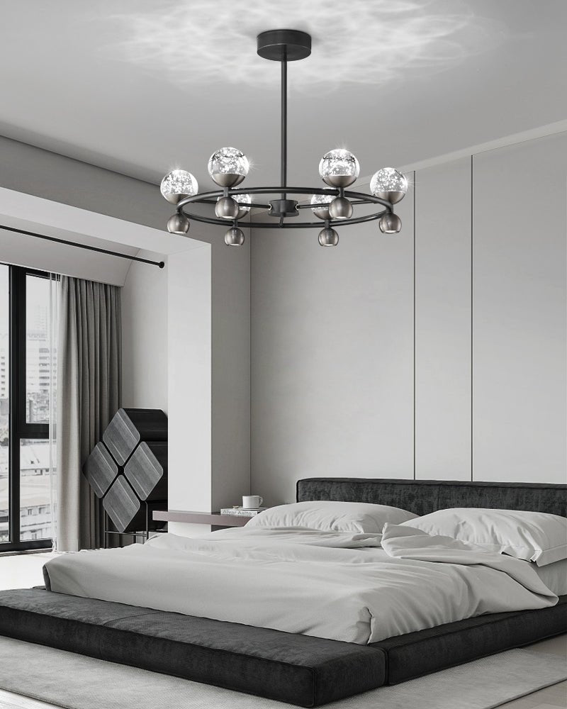 Lumiryn Orbital Verre Globe Lustre - Neutralighting