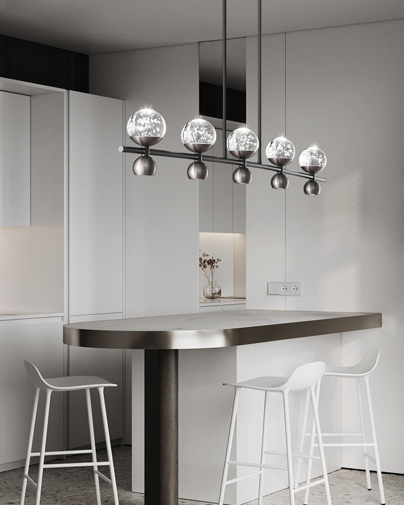 Lumiryn Orbital Verre Globe Lustre - Neutralighting