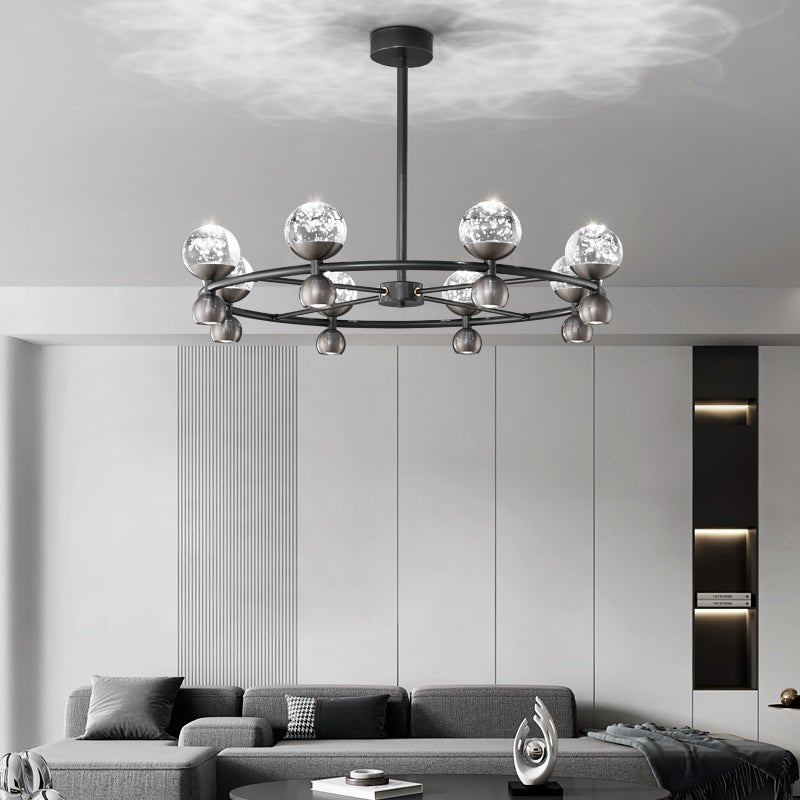 Lumiryn Orbital Verre Globe Lustre - Neutralighting