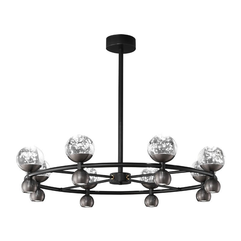 Lumiryn Orbital Verre Globe Lustre - Neutralighting