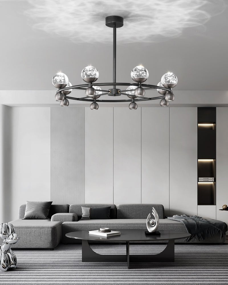 Lumiryn Orbital Verre Globe Lustre - Neutralighting