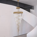 Eurmirila Lustre Luxueux en Cristal en Spirale - Neutralighting