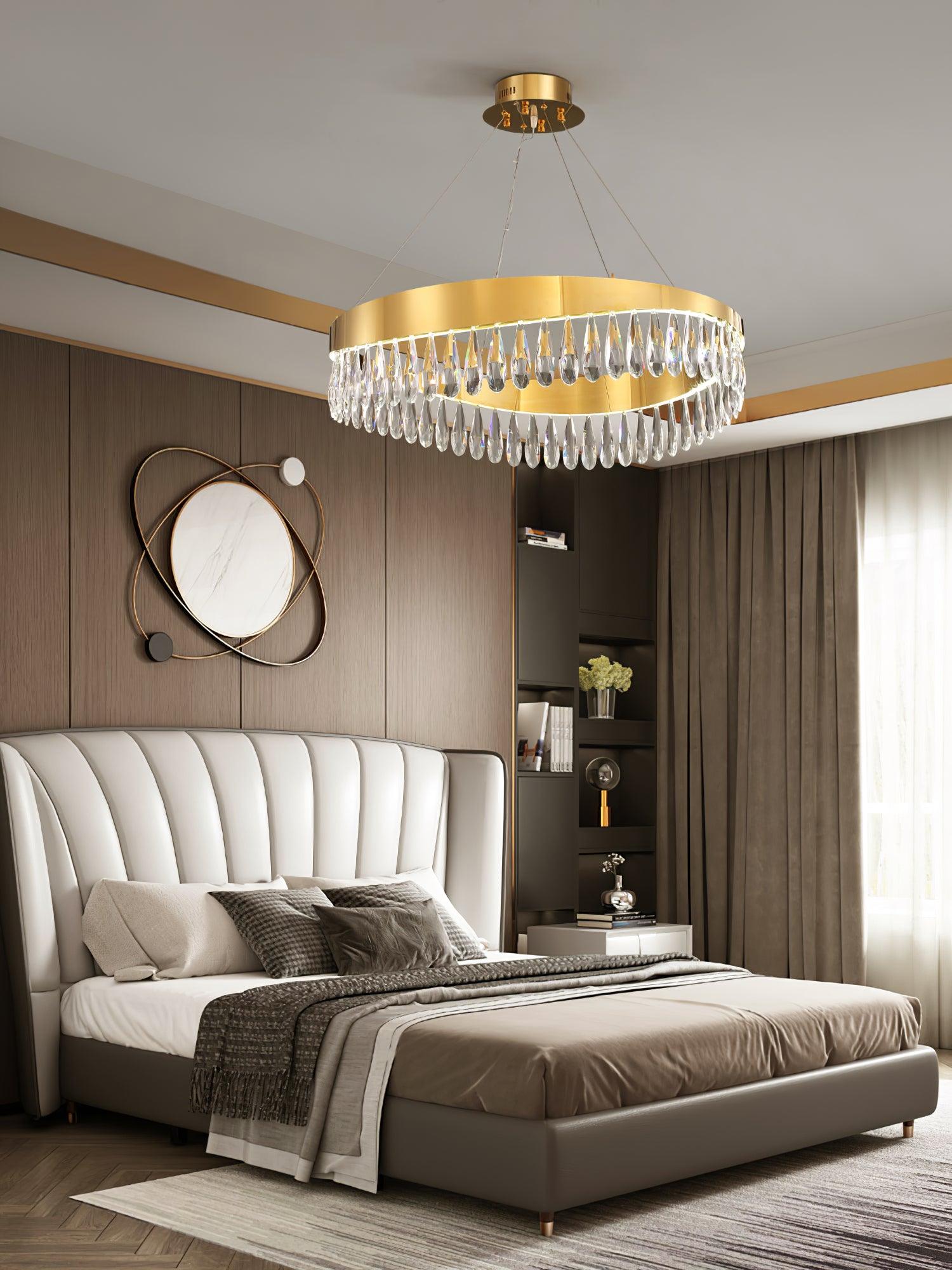 Lustra Chandelier Anneau en Cristal Poli - Neutralighting