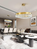 Lustra Chandelier Anneau en Cristal Poli - Neutralighting