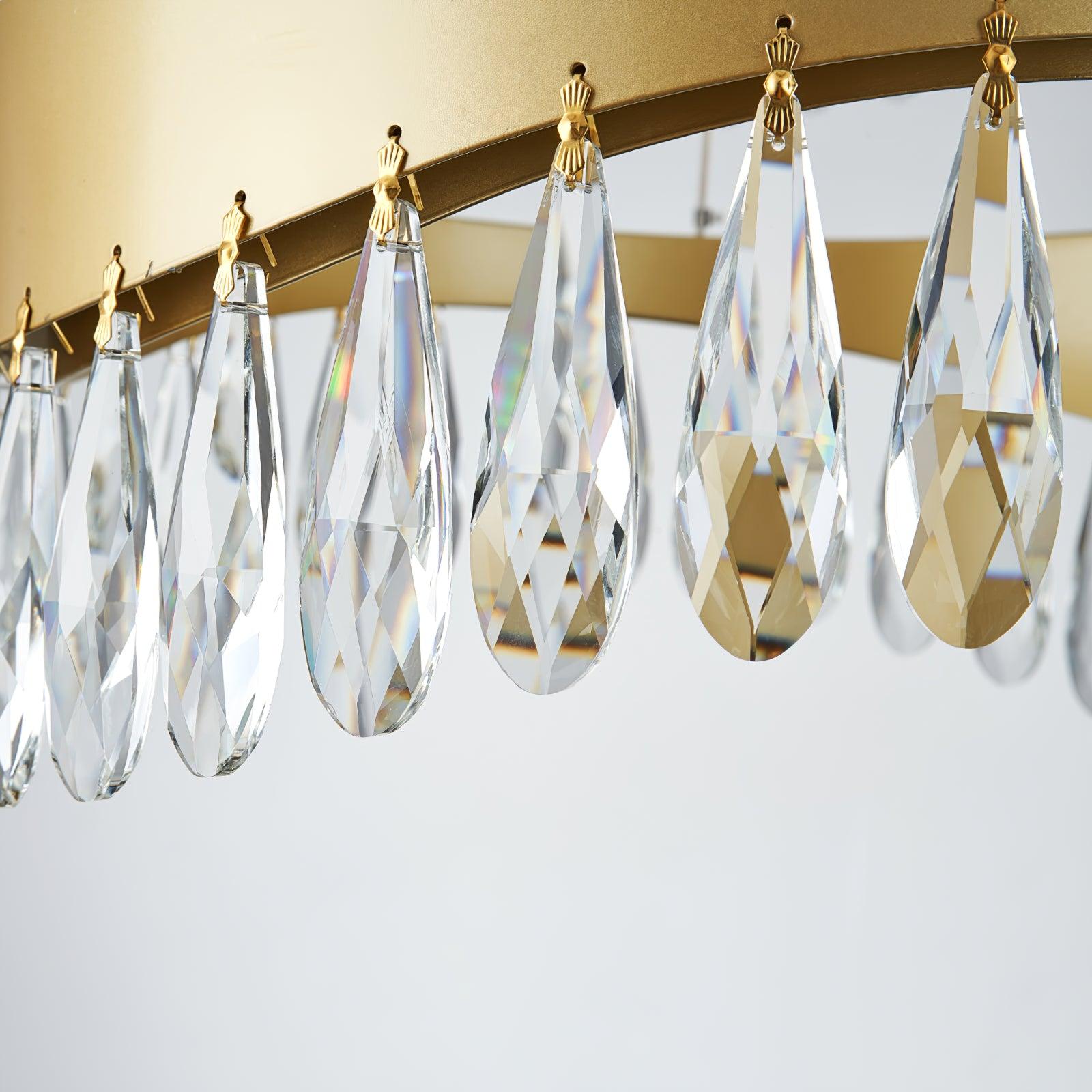 Lustra Chandelier Anneau en Cristal Poli - Neutralighting