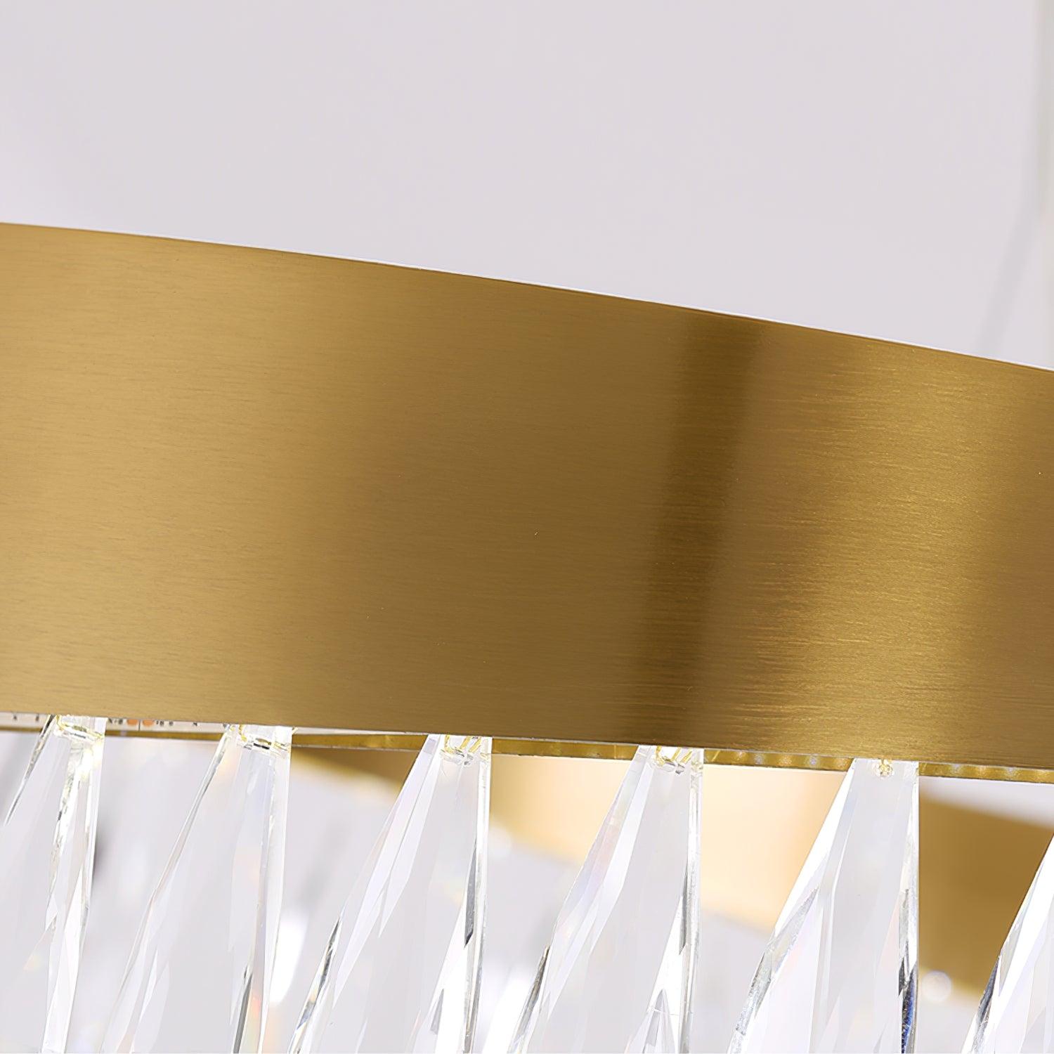 Lustra Chandelier Anneau en Cristal Poli - Neutralighting