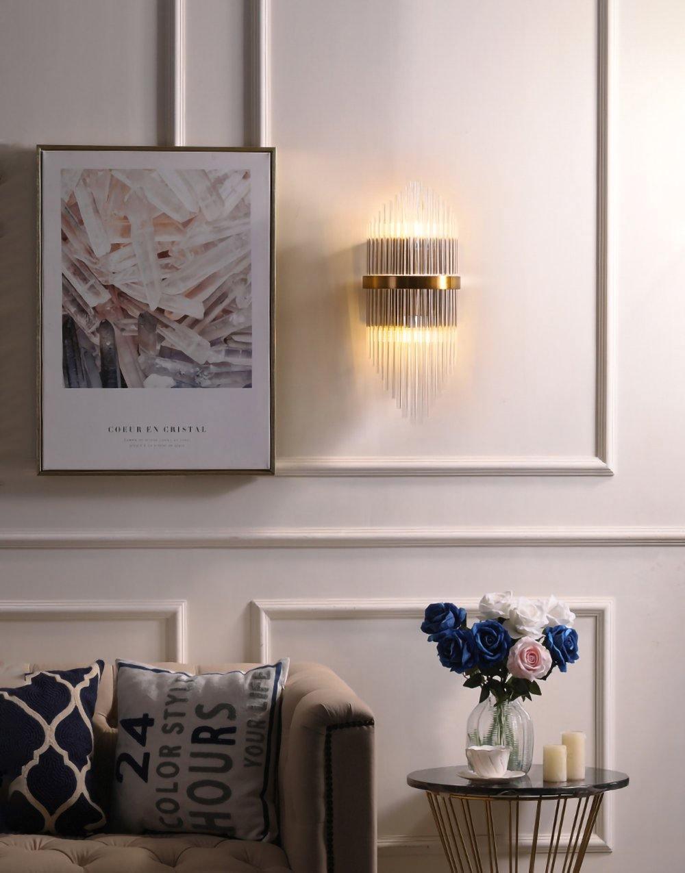 Ildorel Applique Murale en Cristal Postmoderne de Luxe - Neutralighting