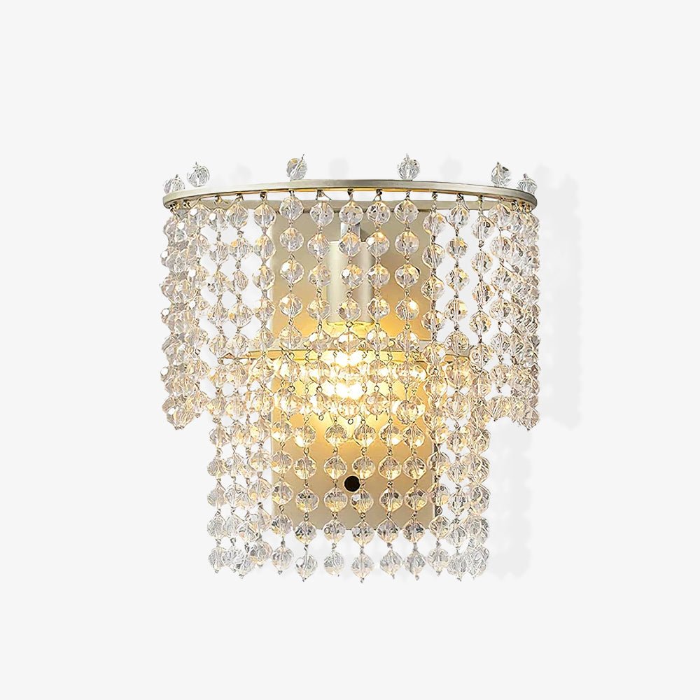 Aurora Applique Murale Cascade de Cristal - Neutralighting