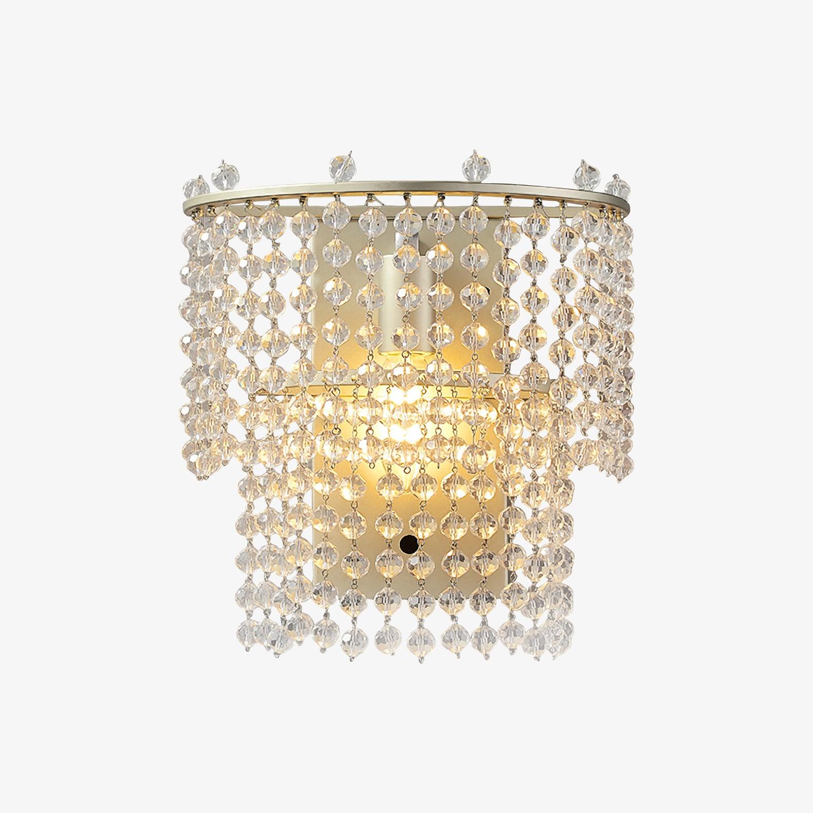 Aurora Applique Murale Cascade de Cristal - Neutralighting