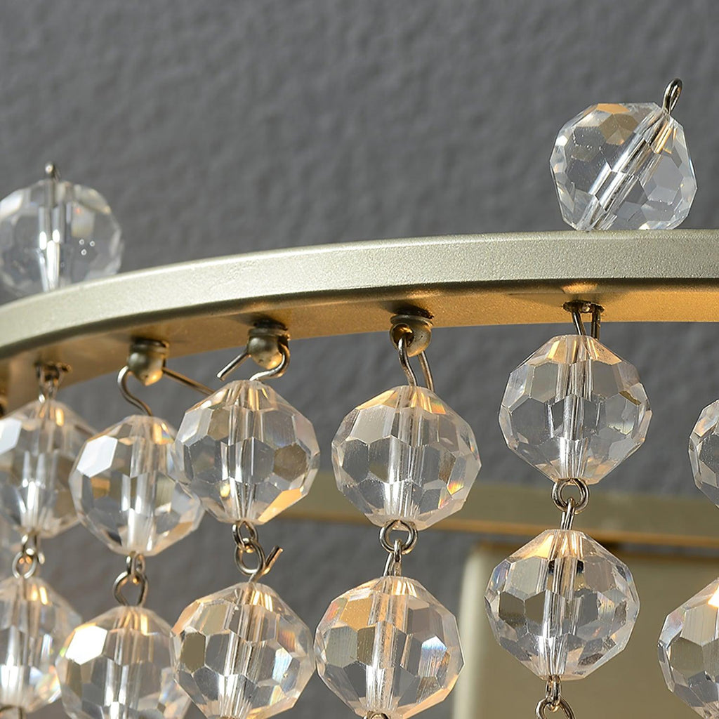 Aurora Applique Murale Cascade de Cristal - Neutralighting