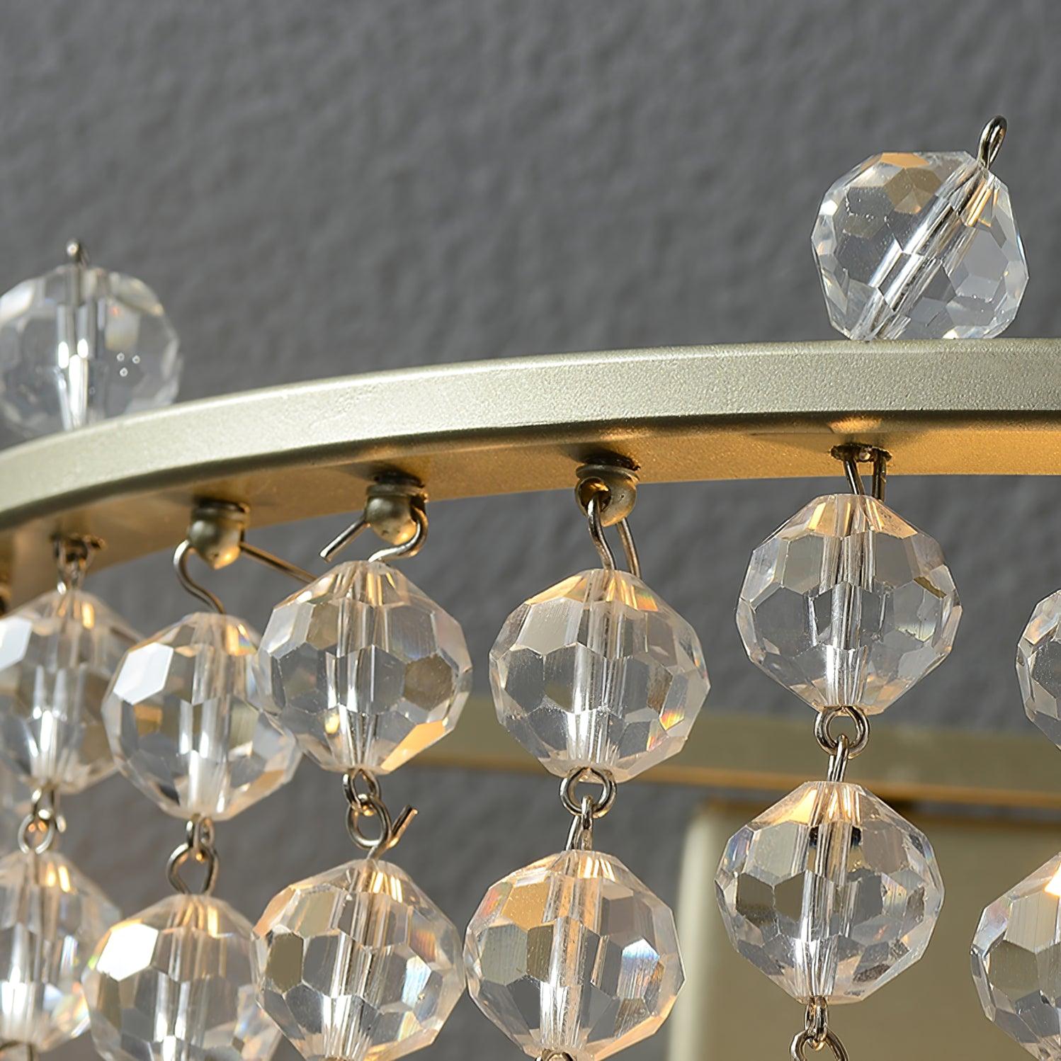 Aurora Applique Murale Cascade de Cristal - Neutralighting