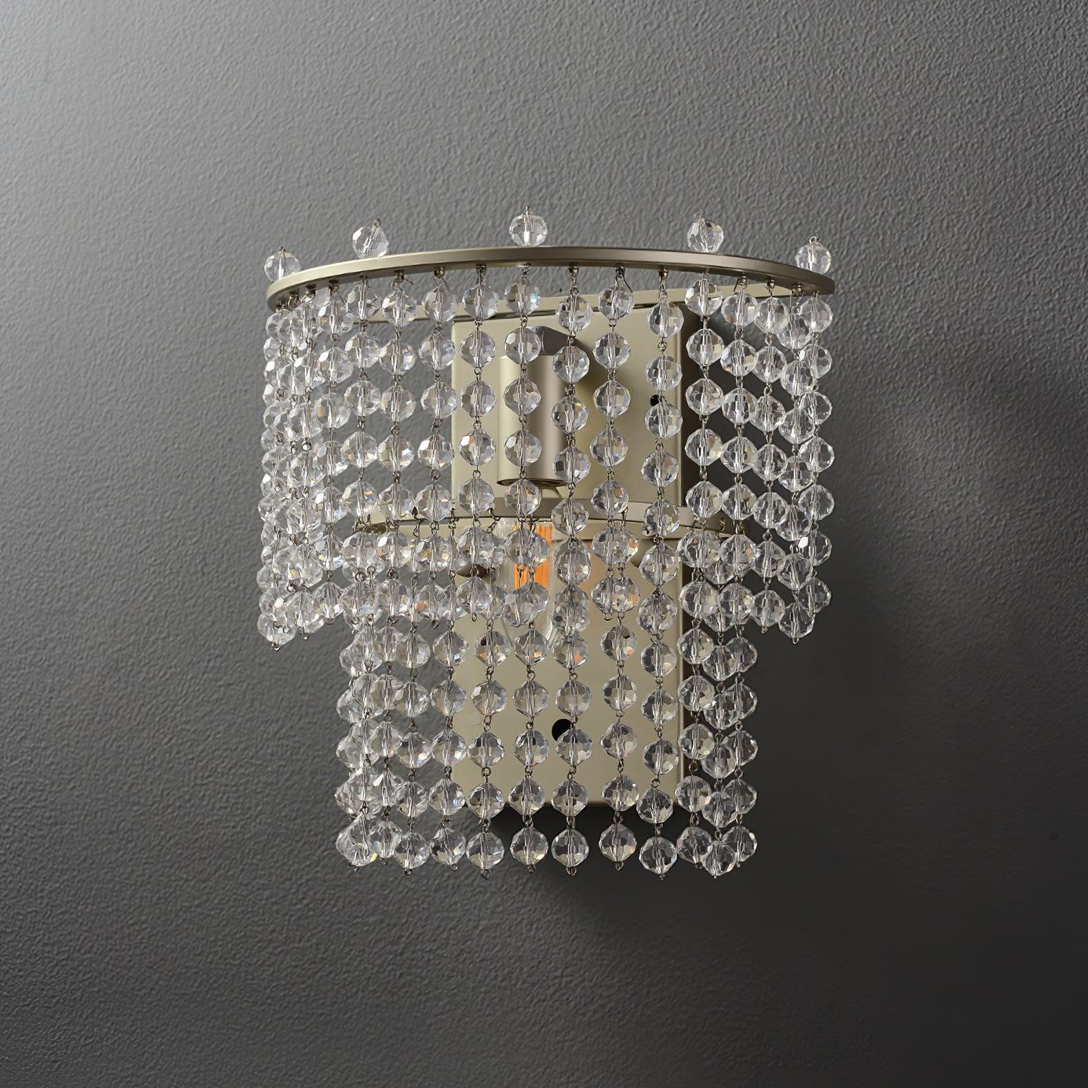 Aurora Applique Murale Cascade de Cristal - Neutralighting