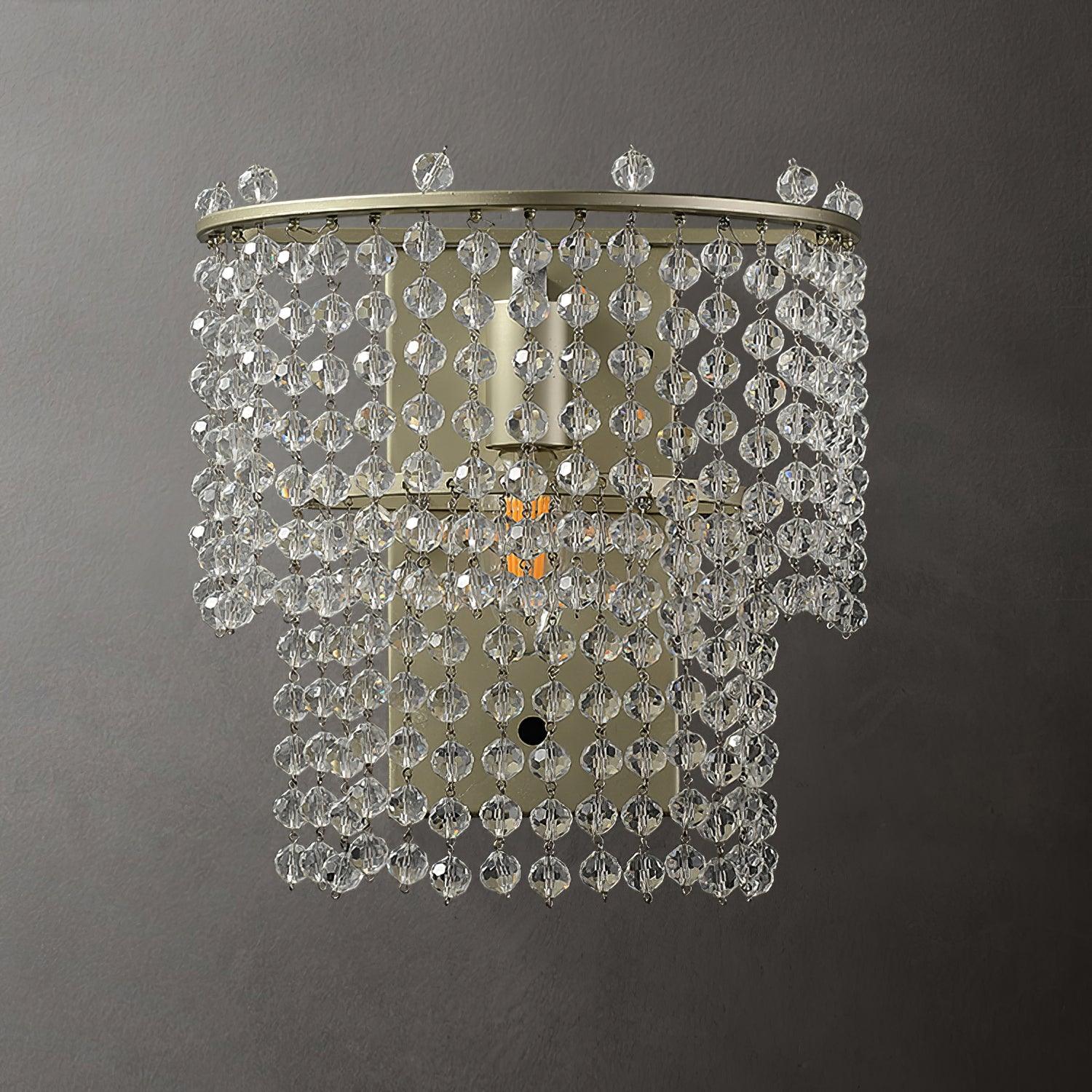 Aurora Applique Murale Cascade de Cristal - Neutralighting