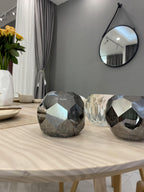 Lustra Suspension Lampe Boule en Cristal et Laiton en Grappe - Neutralighting