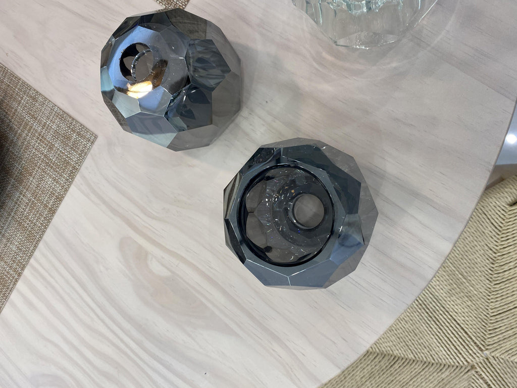 Lustra Suspension Lampe Boule en Cristal et Laiton en Grappe - Neutralighting