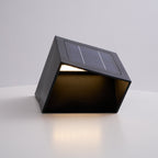 Evsore Lampe Solaire Extérieure Unique Cube Jardin - Neutralighting