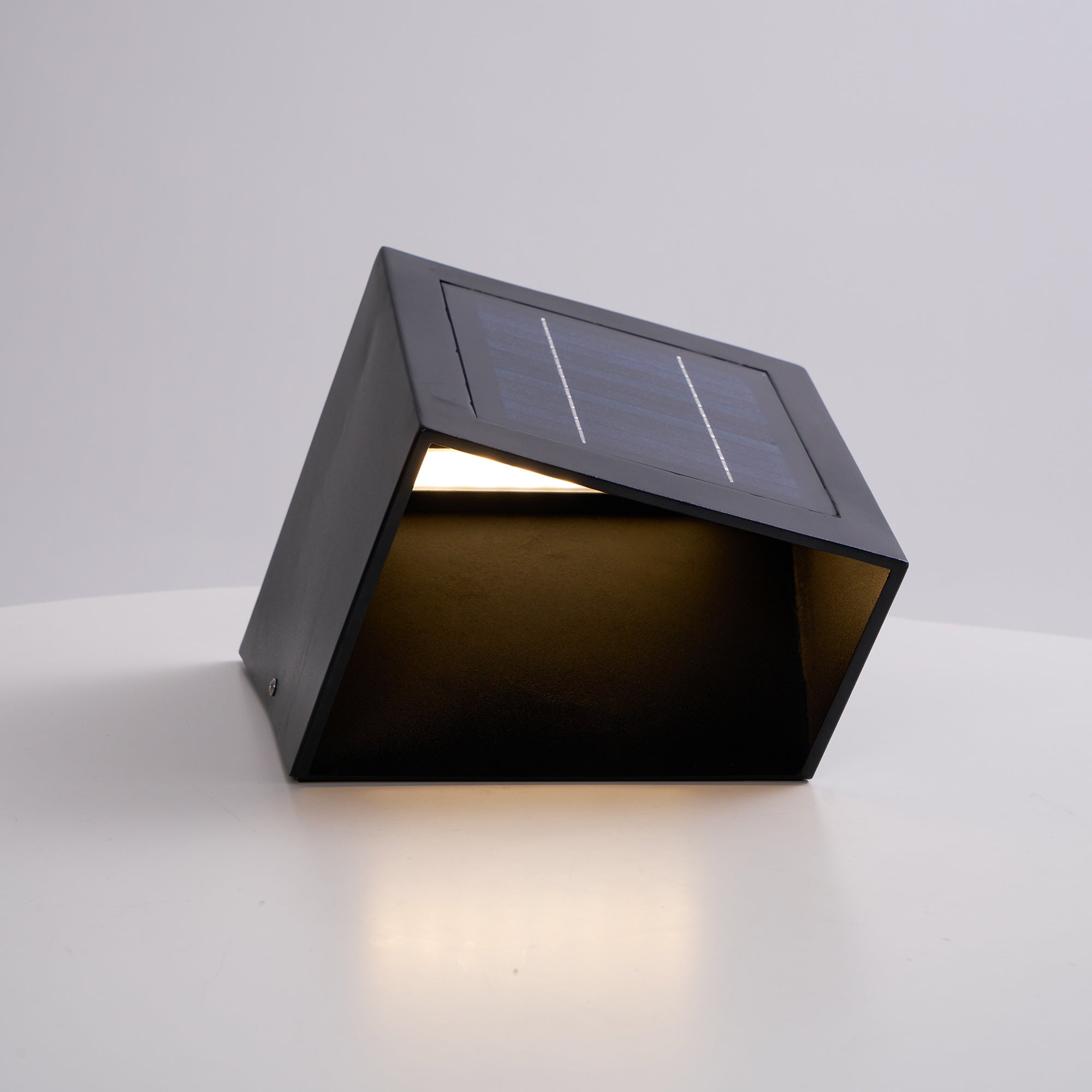 Evsore Lampe Solaire Extérieure Unique Cube Jardin - Neutralighting