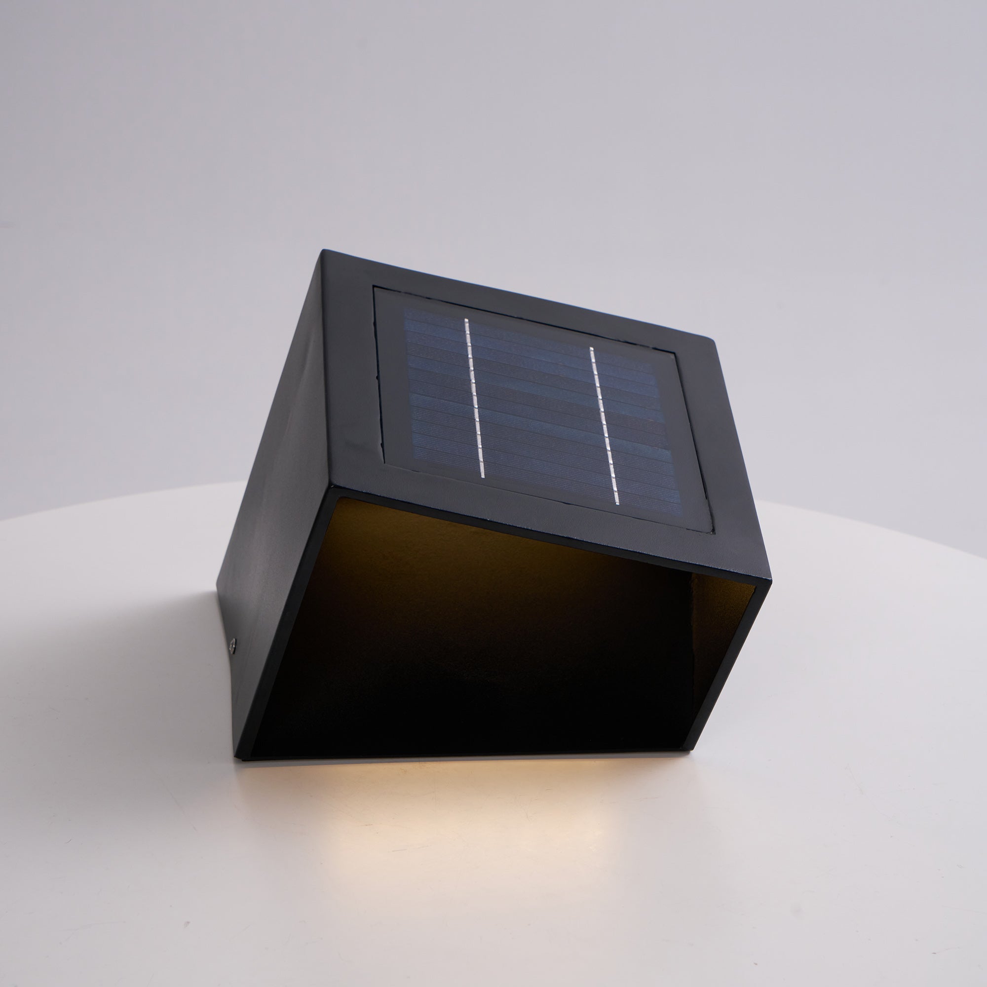Evsore Lampe Solaire Extérieure Unique Cube Jardin - Neutralighting