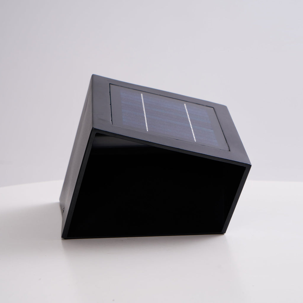 Evsore Lampe Solaire Extérieure Unique Cube Jardin - Neutralighting