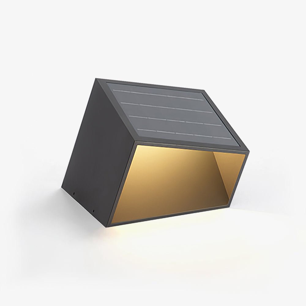 Evsore Lampe Solaire Extérieure Unique Cube Jardin - Neutralighting
