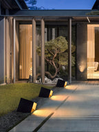 Evsore Lampe Solaire Extérieure Unique Cube Jardin - Neutralighting