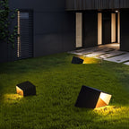 Evsore Lampe Solaire Extérieure Unique Cube Jardin - Neutralighting