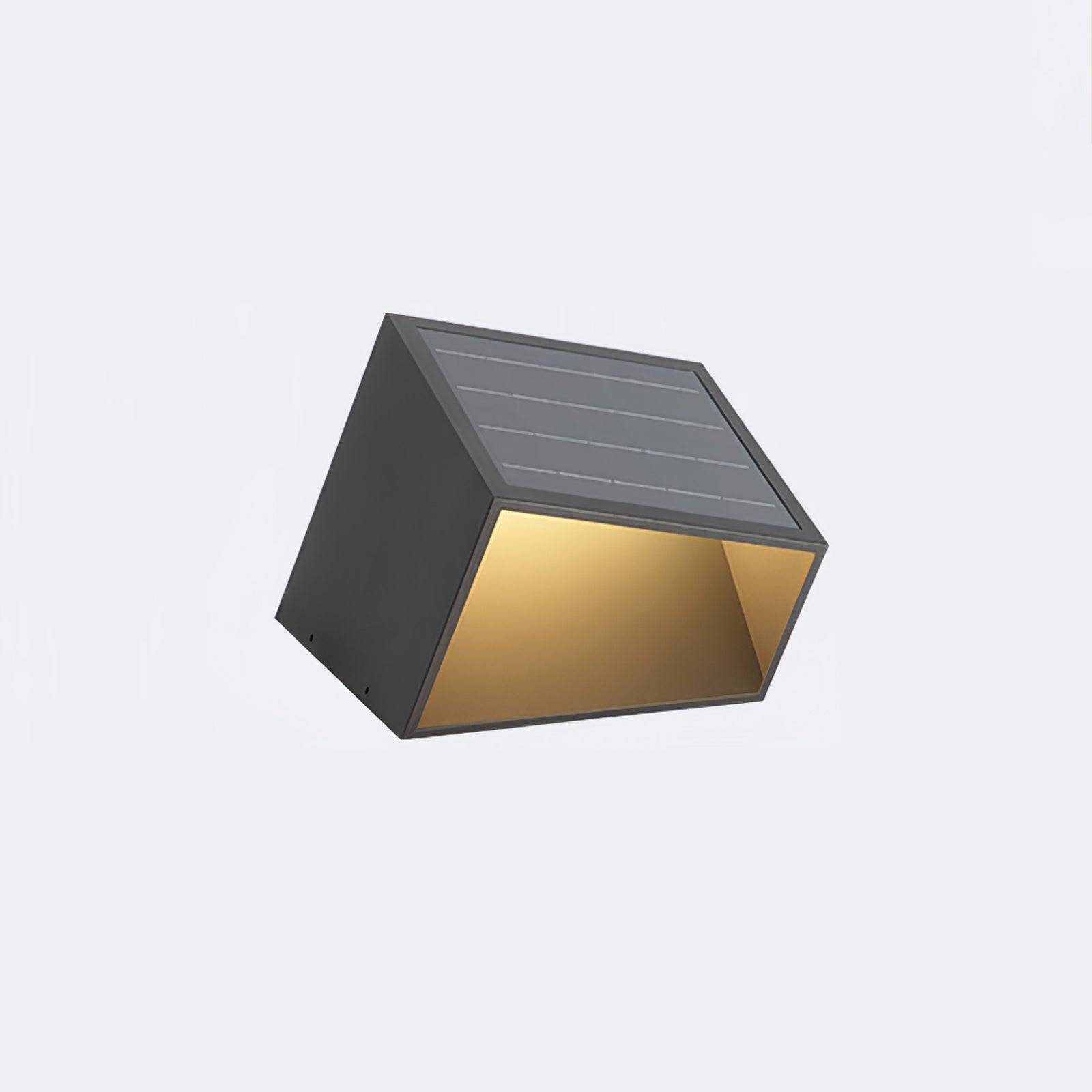 Evsore Lampe Solaire Extérieure Unique Cube Jardin - Neutralighting