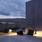 Evsore Lampe Solaire Extérieure Unique Cube Jardin - Neutralighting