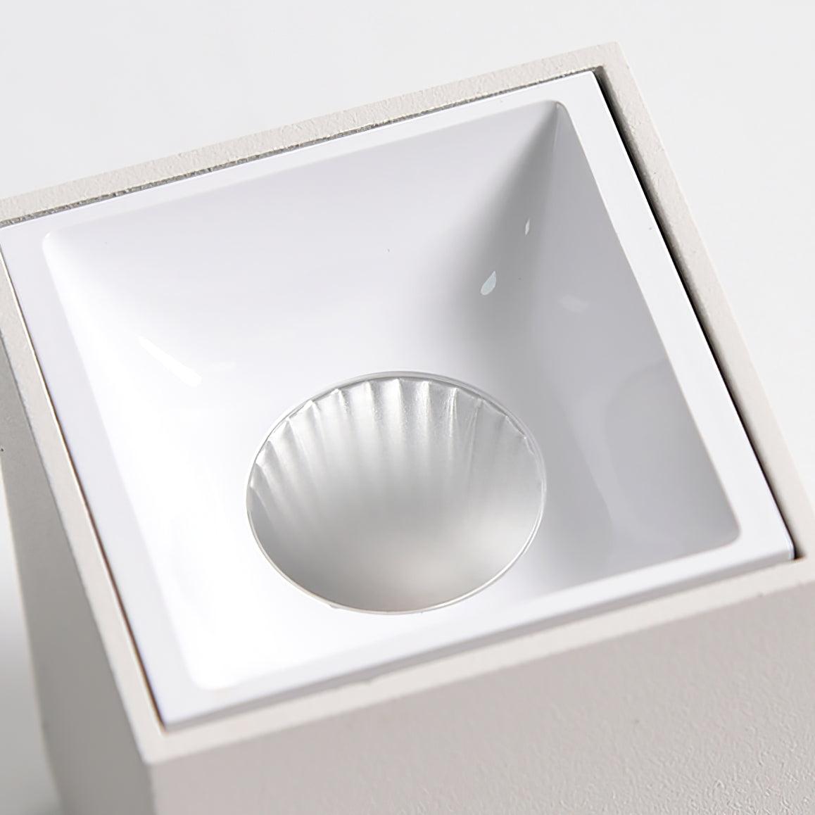 Lustra Plafonnier Cube Carré Noir Projecteur - Neutralighting