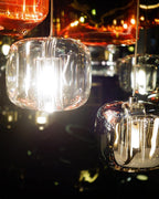 Glowcube Chandelier en Cristal Moderne - Neutralighting